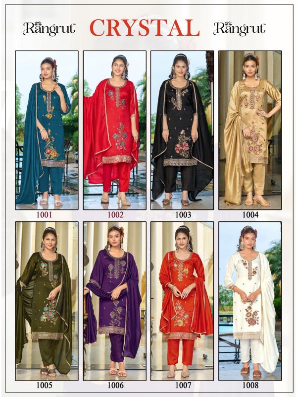 Rangrut crystal branded wholesale kurtis